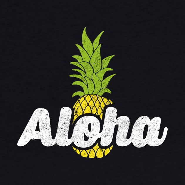 Cute Aloha Pineapple Hawaiian Fruit Theme by theperfectpresents